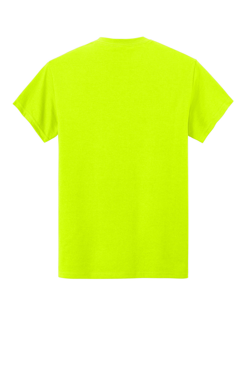 Gildan - Ultra Cotton 100% US Cotton T-Shirt with Pocket - Safety Green