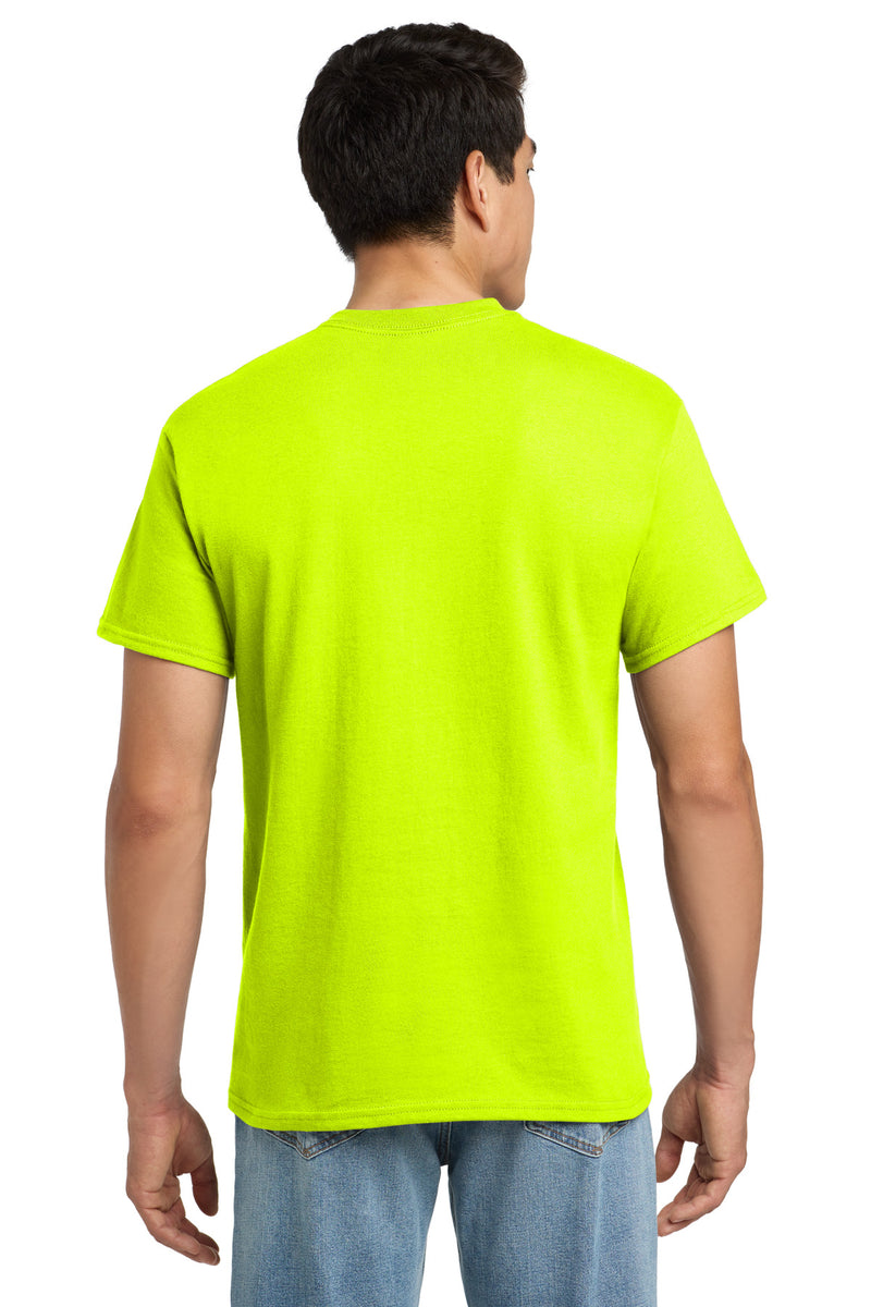 Gildan - Ultra Cotton 100% US Cotton T-Shirt with Pocket - Safety Green