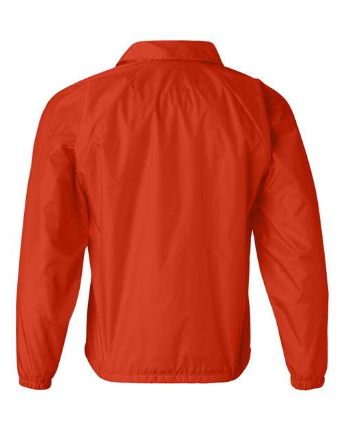 Men's Coach's Jacket - Orange