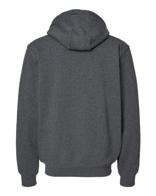 Men's Crossfire Heavyweight Power Fleece Hooded Jacket with Thermal Lining - Dark Oxford
