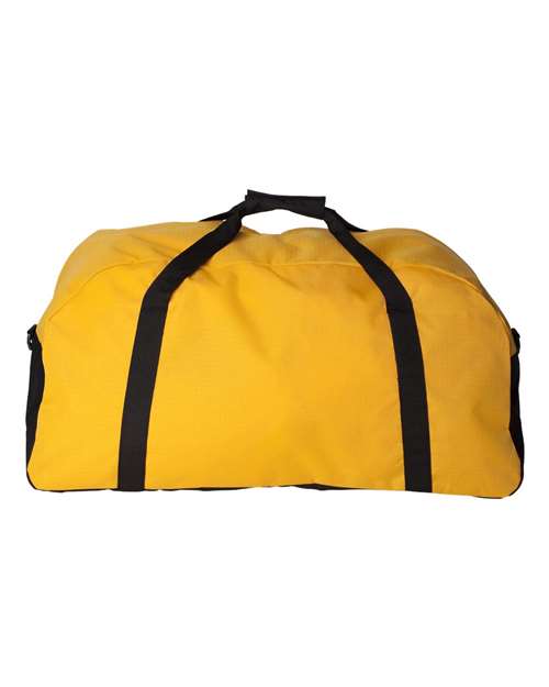 Large Ripstop Duffel Bag - Gold/ Black