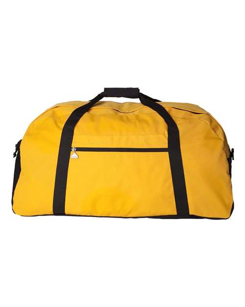 Large Ripstop Duffel Bag - Gold/ Black