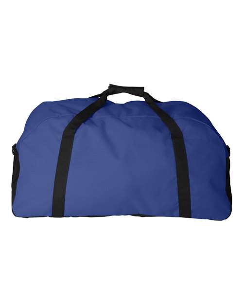 Large Ripstop Duffel Bag - Royal/ Black