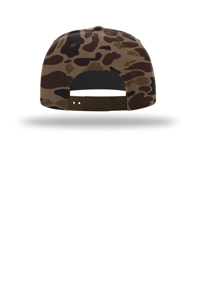 Richardson Printed Umpqua Gramps Cap - Bark Duck Camo/ Brown