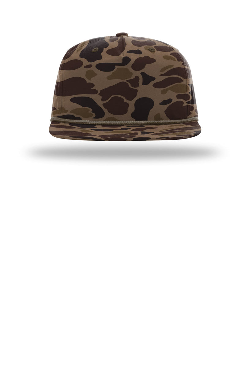 Richardson Printed Umpqua Gramps Cap - Bark Duck Camo/ Brown
