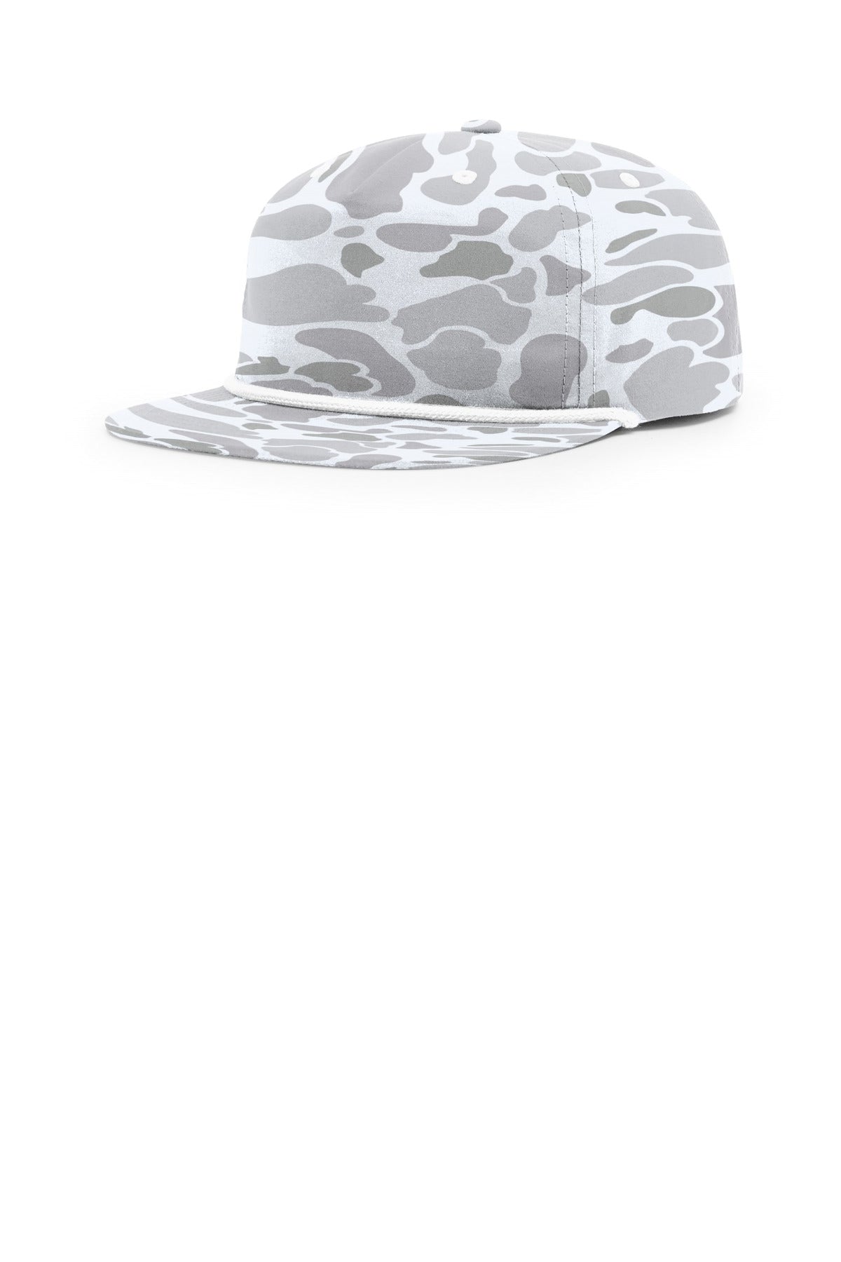 Richardson Printed Umpqua Gramps Cap - Blizzard Duck Camo/ White