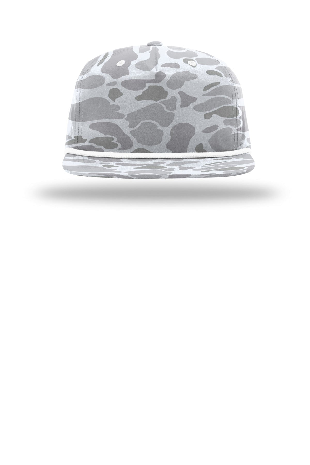 Richardson Printed Umpqua Gramps Cap - Blizzard Duck Camo/ White