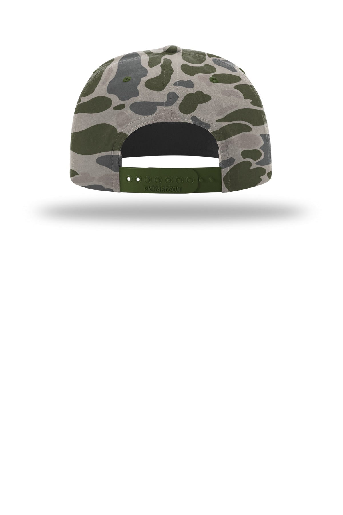 Richardson Printed Umpqua Gramps Cap - Marsh Duck Camo/ Army Olive