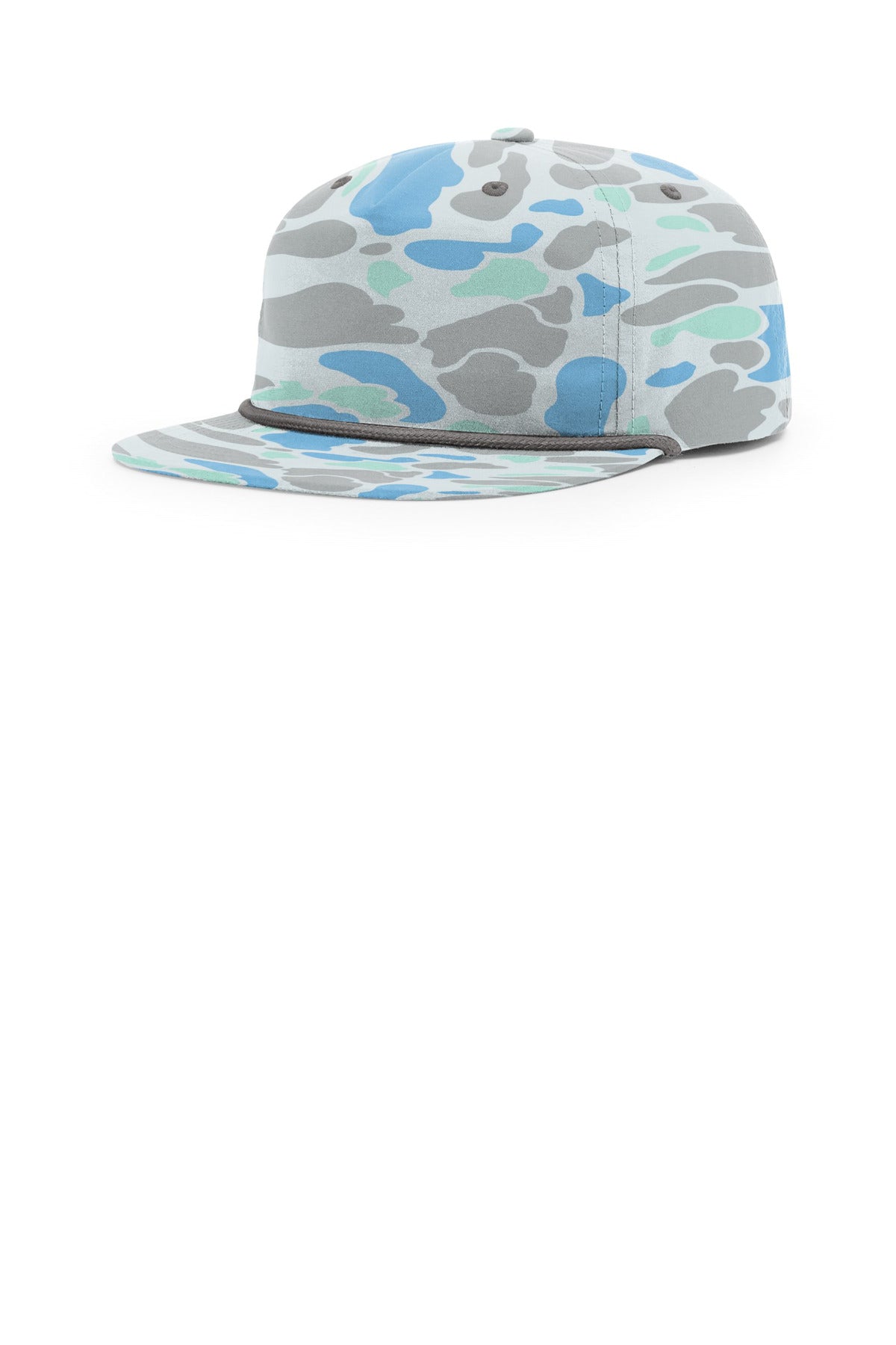 Richardson Printed Umpqua Gramps Cap - Saltwater Duck Camo/ Charcoal