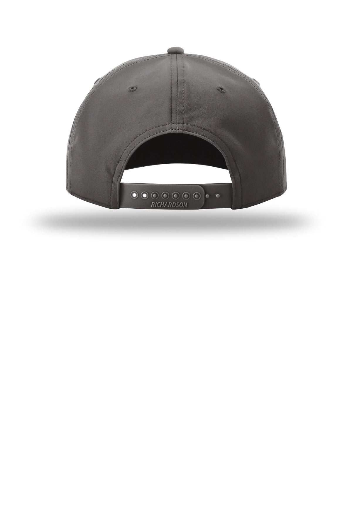 Richardson 5-Panel Classic Rope Cap - Dark Grey/ White