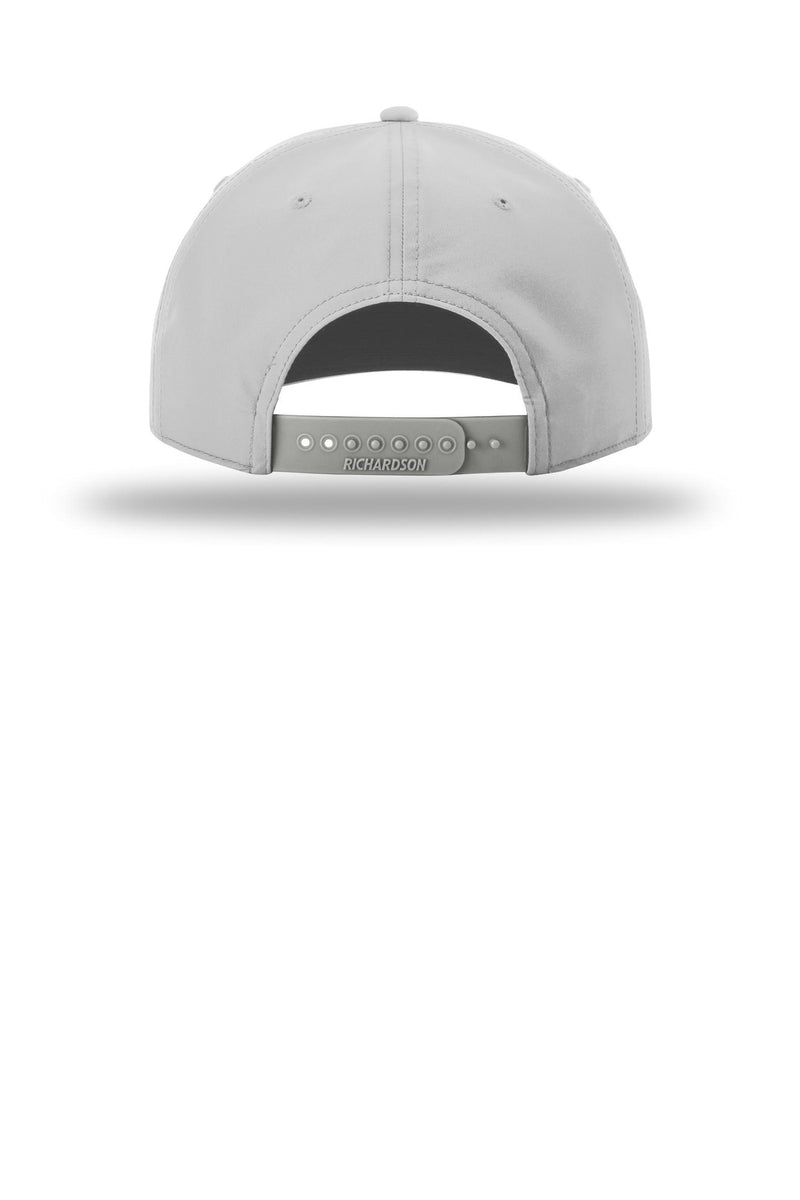 Richardson 5-Panel Classic Rope Cap - Light Grey/ Black
