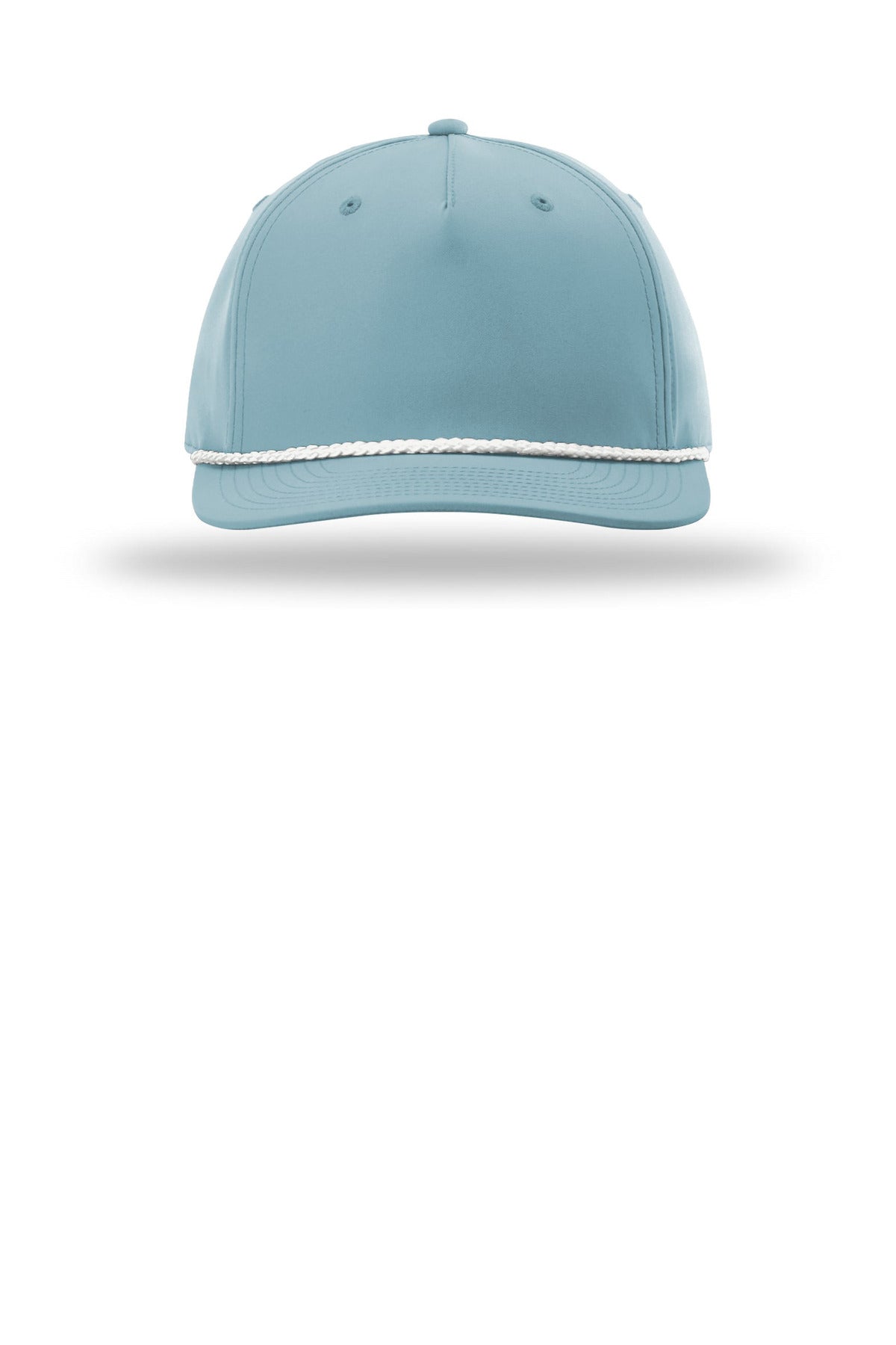 Richardson 5-Panel Classic Rope Cap - Smoke Blue/ White
