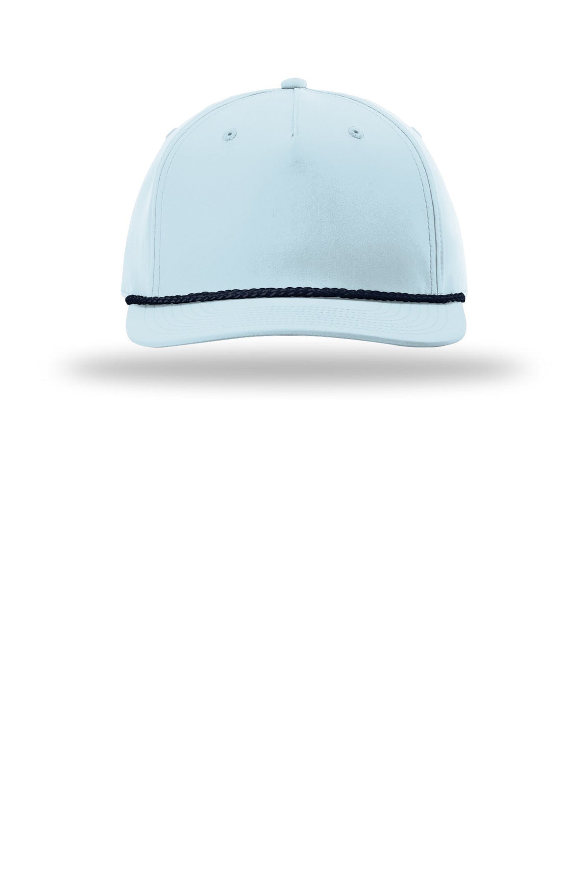 Richardson 5-Panel Classic Rope Cap - Soft Blue/ Navy