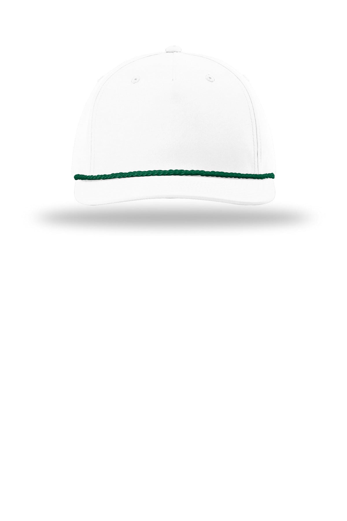 Richardson 5-Panel Classic Rope Cap - White/ Kelly