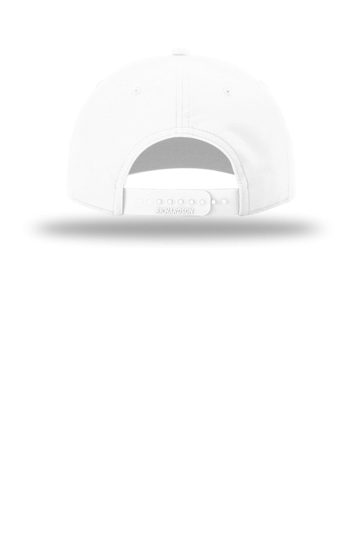 Richardson 5-Panel Classic Rope Cap - White/ Navy