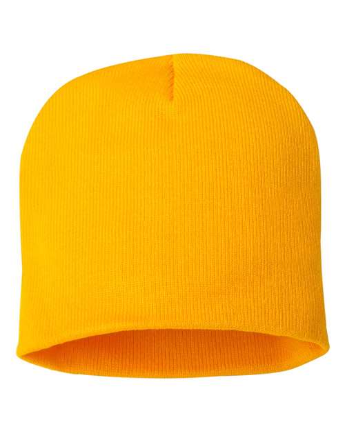 8" Beanie - Gold