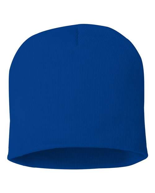 8" Beanie - Royal Blue
