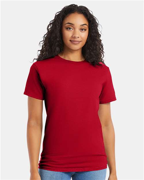 Unisex Essential-T T-Shirt - Deep Red