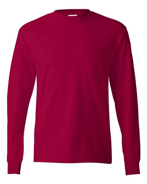 Authentic Long Sleeve T-Shirt - Deep Red