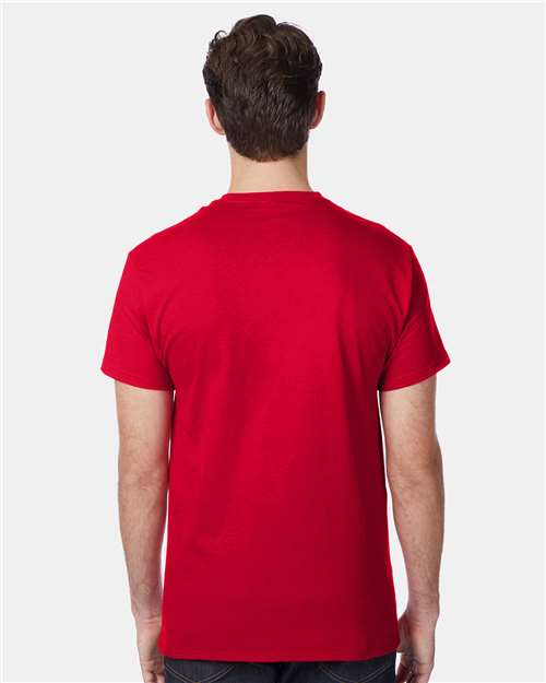 Men's Authentic Pocket T-Shirt - Deep Red