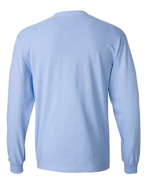 Unisex Beefy-T® Long Sleeve T-Shirt - Light Blue