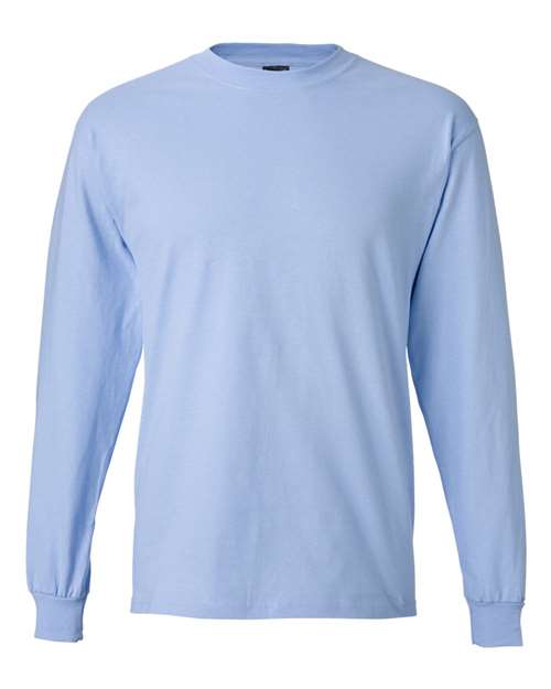 Unisex Beefy-T® Long Sleeve T-Shirt - Light Blue