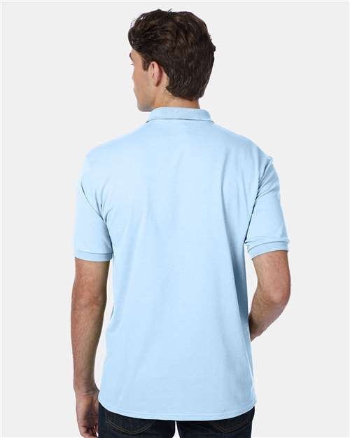Men's EcoSmart® Jersey Polo - Light Blue