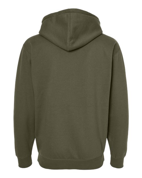 Unisex Heavyweight Full-Zip Hooded Sweatshirt - Army