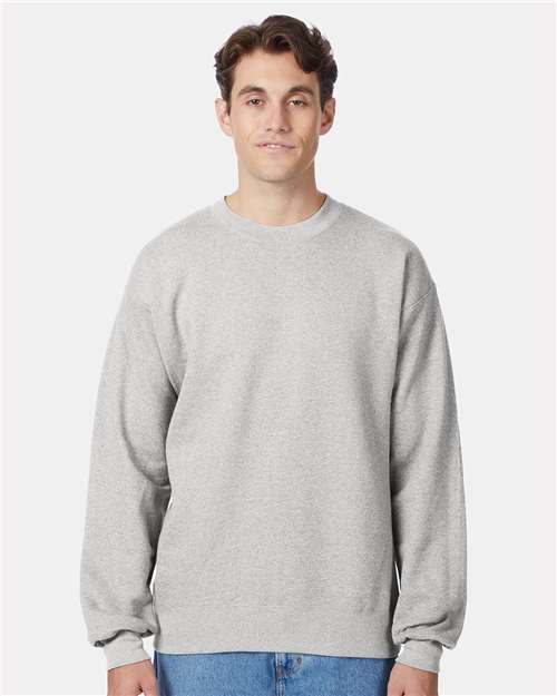 Unisex Ultimate Cotton® Crewneck Sweatshirt - Ash