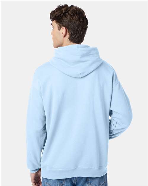 Unisex EcoSmart® Hooded Sweatshirt - Light Blue