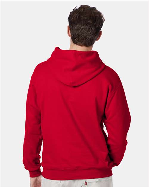 Unisex Ultimate Cotton® Hooded Sweatshirt - Deep Red