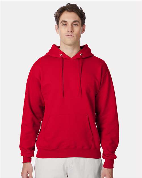 Unisex Ultimate Cotton® Hooded Sweatshirt - Deep Red