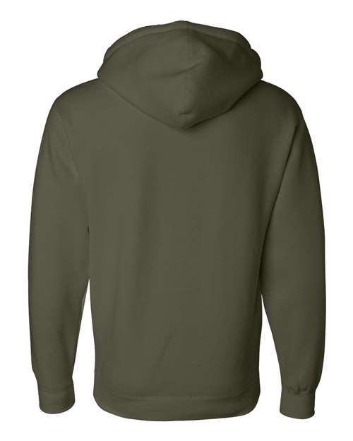 Unisex Heavyweight Hooded Sweatshirt - Army