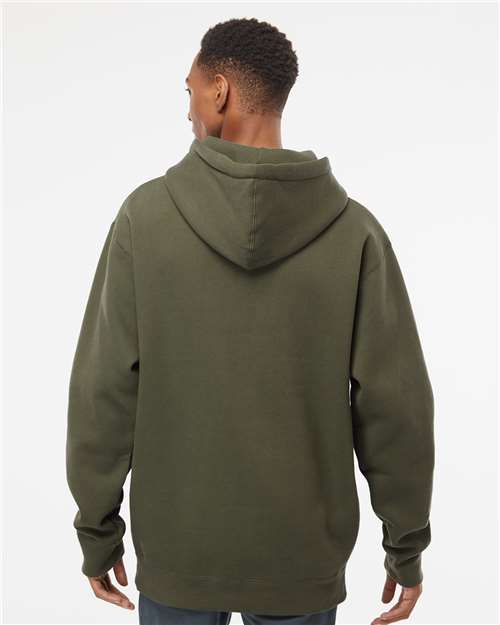 Unisex Heavyweight Hooded Sweatshirt - Army