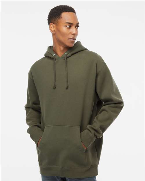 Unisex Heavyweight Hooded Sweatshirt - Army