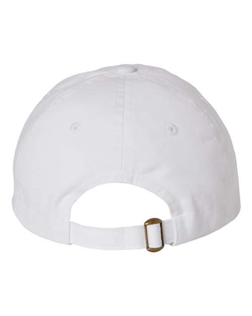 Bio-Washed Classic Dad Hat - White