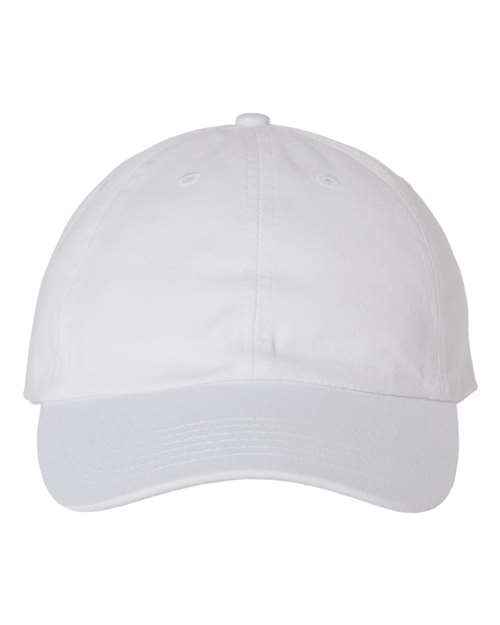 Bio-Washed Classic Dad Hat - White