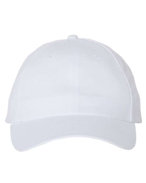 Brushed Twill Cap - White