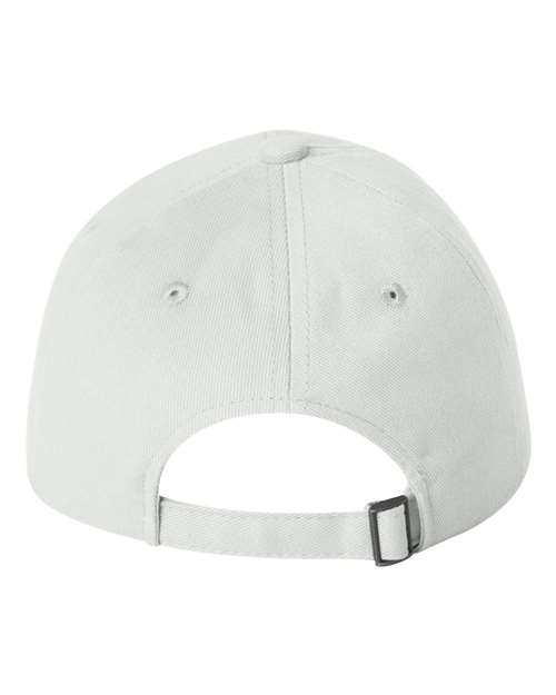 Heavy Brushed Twill Unstructured Cap - White