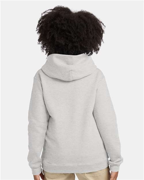 Youth EcoSmart® Hooded Sweatshirt - Ash