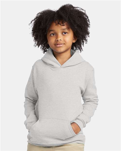 Youth EcoSmart® Hooded Sweatshirt - Ash