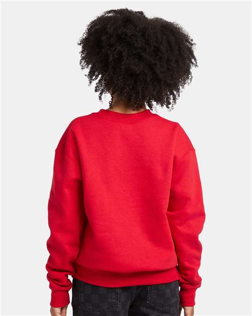 Youth EcoSmart® Crewneck Sweatshirt - Deep Red