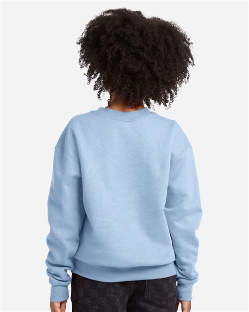 Youth EcoSmart® Crewneck Sweatshirt - Light Blue