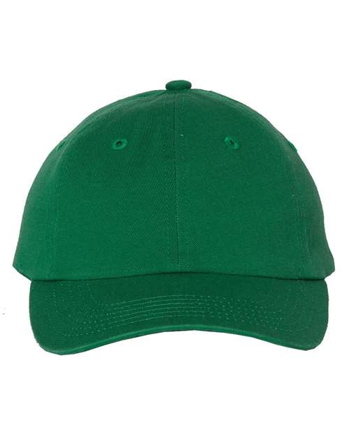 Youth Small Fit Bio-Washed Dad Hat - Kelly
