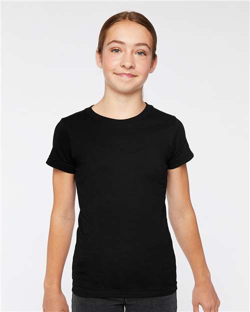 Girls' Fine Jersey Tee - Black
