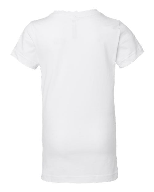 Girls' Fine Jersey Tee - White