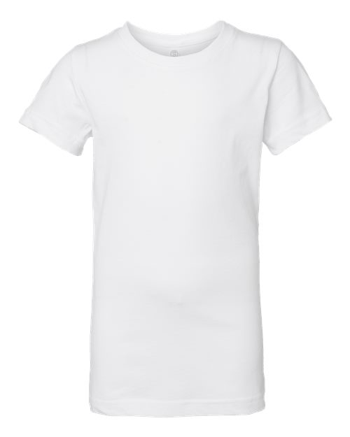 Girls' Fine Jersey Tee - White