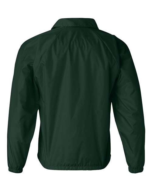 Men's Coach's Jacket - Dark Green