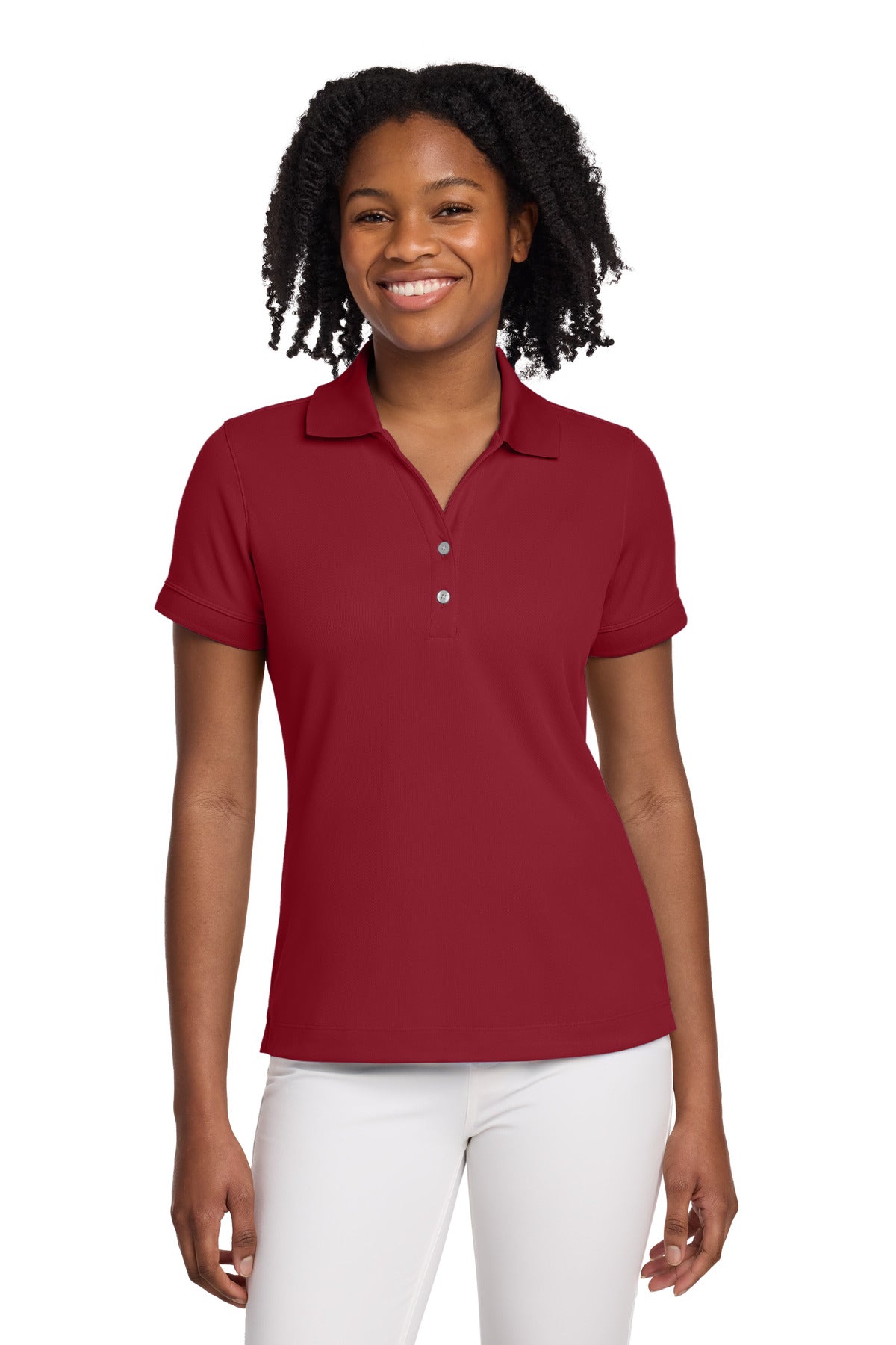 Nike Women's Dri-FIT Classic Polo - Varsity Red