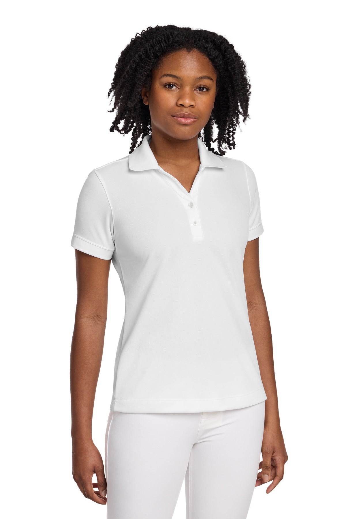 Nike Women's Dri-FIT Classic Polo - White
